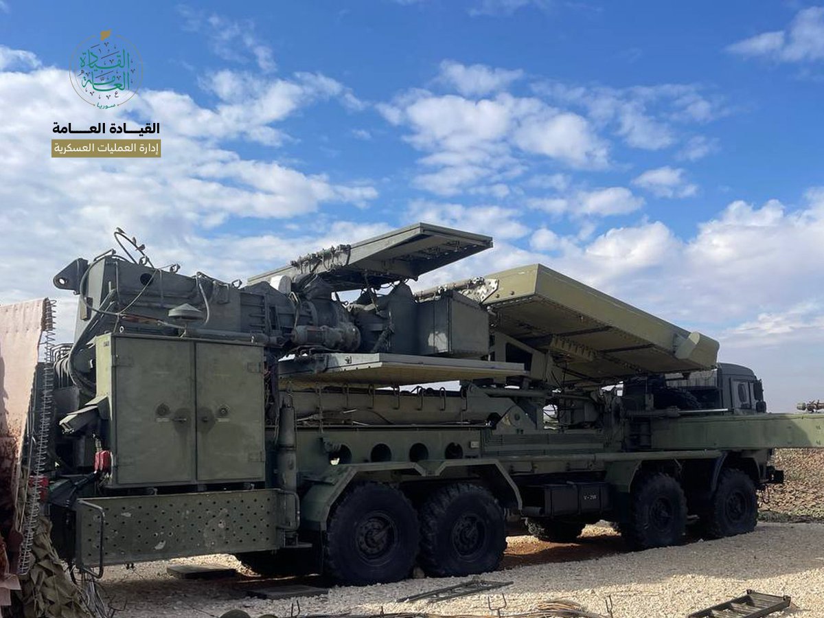 Rebels have seized the Russian radar 48Y6-K1 Podlet in Hama, which is part of the S300 and S400 systems